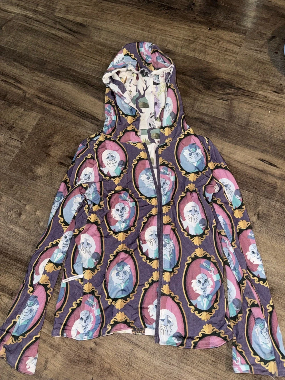 Posh Peanut × Disney Haunted Mansion Reversible Zip Hoodie 2T Ltd Edition
